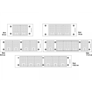 Вытяжка Pando EVO/1285 INOX V.1250 ECO SEC