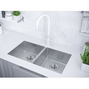 Мойка Paulmark Dopplet PM507844-BS, брашированная нерж.сталь