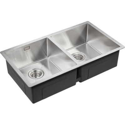 Мойка Paulmark Dopplet PM507844-BS, брашированная нерж.сталь Мойка Paulmark Dopplet PM507844-BS, брашированная нерж.сталь