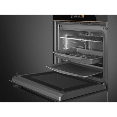 Духовой шкаф SMEG SO6606WAPNR с паром и СВЧ Духовой шкаф SMEG SO6606WAPNR с паром и СВЧ