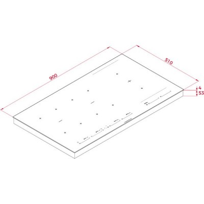 Варочная панель Kuppersbusch KI 9880.1 SR индукционная Варочная панель Kuppersbusch KI 9880.1 SR индукционная