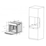 Духовой шкаф MEFERI MEO6013BK ULTRA