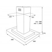 Вытяжка Teka DG3 ISLA 985 S (40485150)