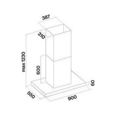 Вытяжка Falmec PLANE NRS ISOLA 90 (PLUS) Вытяжка Falmec PLANE NRS ISOLA 90 (PLUS)