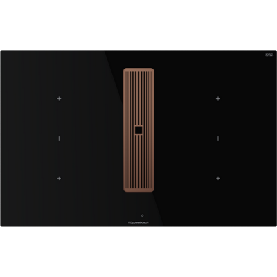 Варочная панель Kuppersbusch KMI 8350.0 SR Copper индукционная с вытяжкой Варочная панель Kuppersbusch KMI 8350.0 SR Copper индукционная с вытяжкой