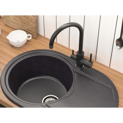 Смеситель Paulmark Essen Es213211-401, антрацит Смеситель Paulmark Essen Es213211-401, антрацит