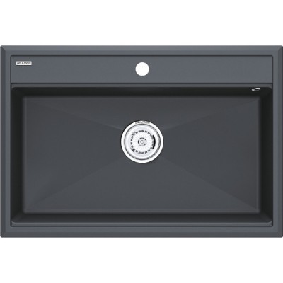 Мойка Paulmark Stepia 80 PM117551-AN, антрацит Мойка Paulmark Stepia 80 PM117551-AN, антрацит
