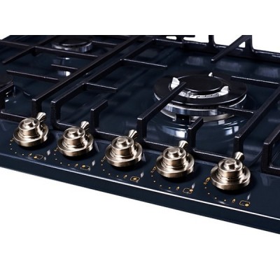 Варочная панель Kuppersberg FV9TGRZ ANT Silver газовая Варочная панель Kuppersberg FV9TGRZ ANT Silver газовая