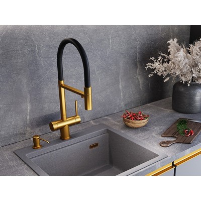 Смеситель Emar ЕС - 7024 Golden Смеситель Emar ЕС - 7024 Golden