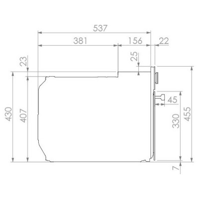 Духовой шкаф Pando PHT-941 компактный Духовой шкаф Pando PHT-941 компактный