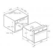 Духовой шкаф Pando PHT-941 компактный