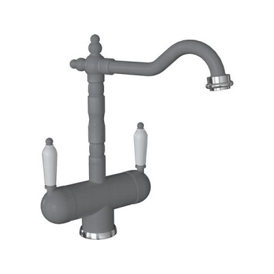 Смеситель Florentina Ария серый шёлк Смеситель Florentina Ария серый шёлк