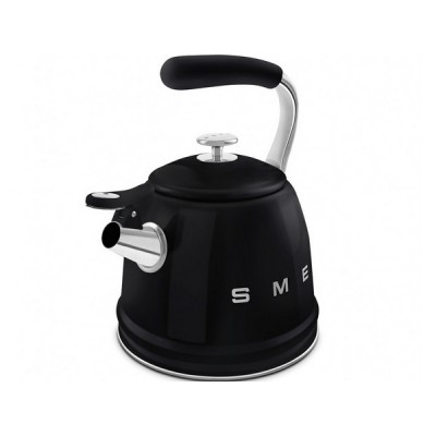 Чайник со свистком SMEG CKLW2001BL чёрный Чайник со свистком SMEG CKLW2001BL чёрный