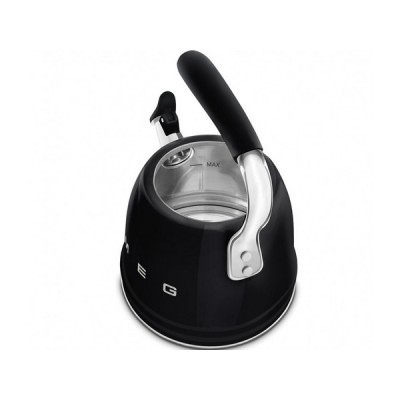 Чайник со свистком SMEG CKLW2001BL чёрный Чайник со свистком SMEG CKLW2001BL чёрный