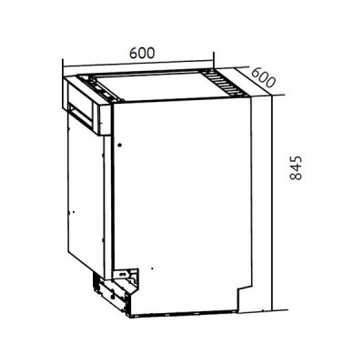 Посудомоечная машина Kuppersberg GGF 6025 Посудомоечная машина Kuppersberg GGF 6025