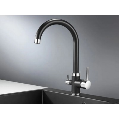 Смеситель Kuppersberg KARIA глубокий черный Смеситель Kuppersberg KARIA глубокий черный