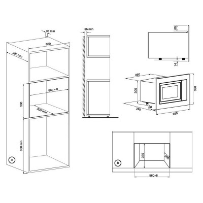 СВЧ - печь KRONA LAUNE 60 WH DOTS K СВЧ - печь KRONA LAUNE 60 WH DOTS K