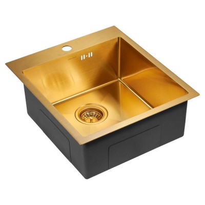 Мойка Paulmark Favor PM214551-BG, брашированное золото Мойка Paulmark Favor PM214551-BG, брашированное золото