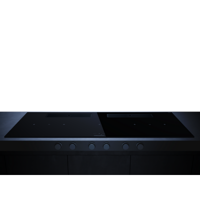 Варочная панель Kuppersbusch KMI 12850.0 SR-S Black Velvet индукционная с вытяжкой Варочная панель Kuppersbusch KMI 12850.0 SR-S Black Velvet индукционная с вытяжкой