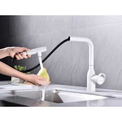 Смеситель Paulmark Urban Ur213104-431, белый матовый Смеситель Paulmark Urban Ur213104-431, белый матовый