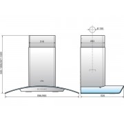 Вытяжка Elikor Аметист S4 90Н-700-Э4Д нерж/тонир