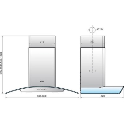Вытяжка Elikor Аметист S4 90Н-700-Э4Д нерж/тонир Вытяжка Elikor Аметист S4 90Н-700-Э4Д нерж/тонир