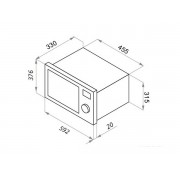 СВЧ-печь MAUNFELD JBMO.20.5ERIB