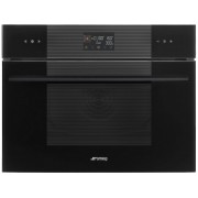 Духовой шкаф SMEG SO4102M1B3 компактный с СВЧ
