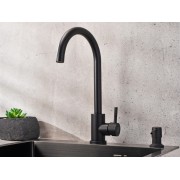 Смеситель Handmade SUS124BL-017F, черный