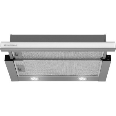 Вытяжка MAUNFELD VSQ 60 нержавеющая сталь/белое стекло Вытяжка MAUNFELD VSQ 60 нержавеющая сталь/белое стекло