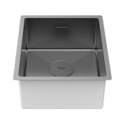 Мойка Paulmark Next 38 uni PM213844-GM, вороненая сталь