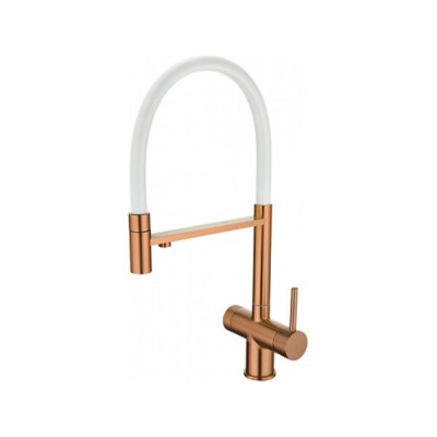 Смеситель Emar ЕС - 7024WHT Coppery Смеситель Emar ЕС - 7024WHT Coppery
