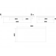 Варочная панель Falmec PIANO INDUZIONE 88x40 Panoramic индукционная