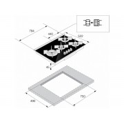 Варочная панель ASKO HG8843BGB1 газовая