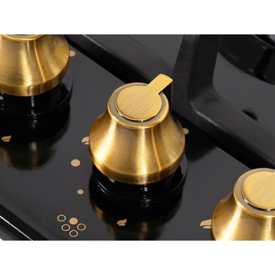 Варочная панель MAUNFELD EGHE.75.33CB.R/G газовая Варочная панель MAUNFELD EGHE.75.33CB.R/G газовая