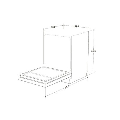 Посудомоечная машина De Dietrich DCJ422QSX Посудомоечная машина De Dietrich DCJ422QSX