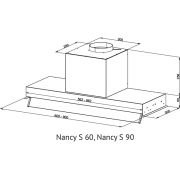 Вытяжка Kuppersberg NANCY S 60 Black