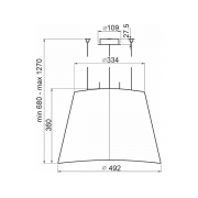 Вытяжка BRANDT BHI1043X
