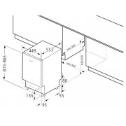 Посудомоечная машина KRONA KASKATA 45 BI