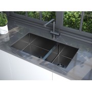 Мойка Paulmark Axel PM227844-GM, вороненая сталь