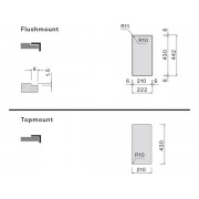Мойка Falmec Como 18 (врезной монтаж)