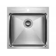 Мойка Paulmark Kroner PM215151-BS, брашированная нерж. сталь