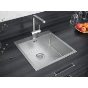 Мойка Paulmark Kroner PM215151-BS, брашированная нерж. сталь