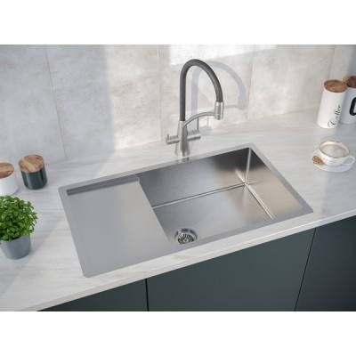 Мойка Paulmark Wing PM217844-BS, брашированная нерж.сталь Мойка Paulmark Wing PM217844-BS, брашированная нерж.сталь