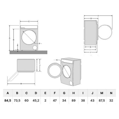 Стиральная машина Korting KWM 42IL1267 Стиральная машина Korting KWM 42IL1267