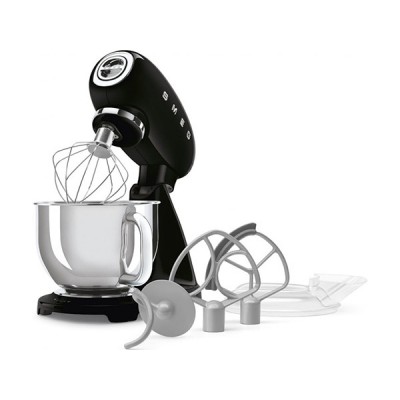 Планетарный миксер SMEG SMF05BLEU черный Планетарный миксер SMEG SMF05BLEU черный