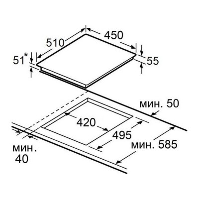 Варочная панель MAUNFELD AVCE4534SBK электрическая Варочная панель MAUNFELD AVCE4534SBK электрическая
