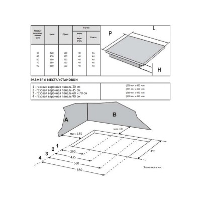 Варочная панель Korting HG 961 CTSI газовая Варочная панель Korting HG 961 CTSI газовая