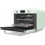 Мини-печь SMEG COF01PGEU с паром, пастельный зеленый