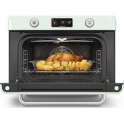 Мини-печь SMEG COF01PGEU с паром, пастельный зеленый